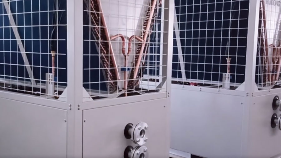 Refroidisseur d’eau à vis refroidi par air et pompe à chaleur – 60 kW