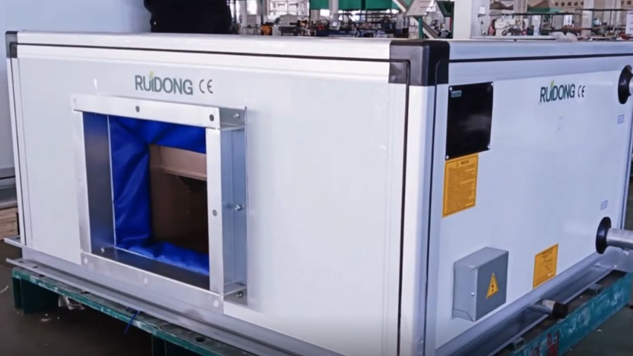 Unité de traitement d'air Type plafond / Centrale de traitement d'air en faux plafond