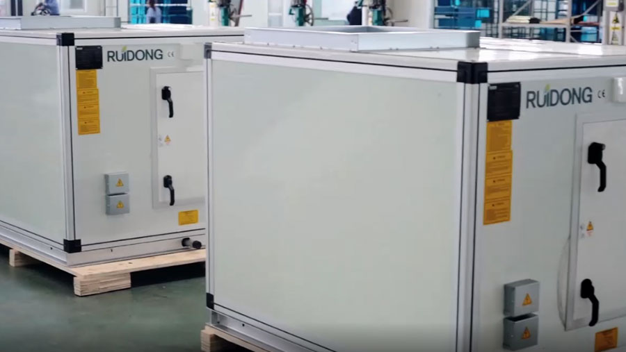 Unité de traitement d'air Type horizontal / Centrale de traitement d'air horizontale